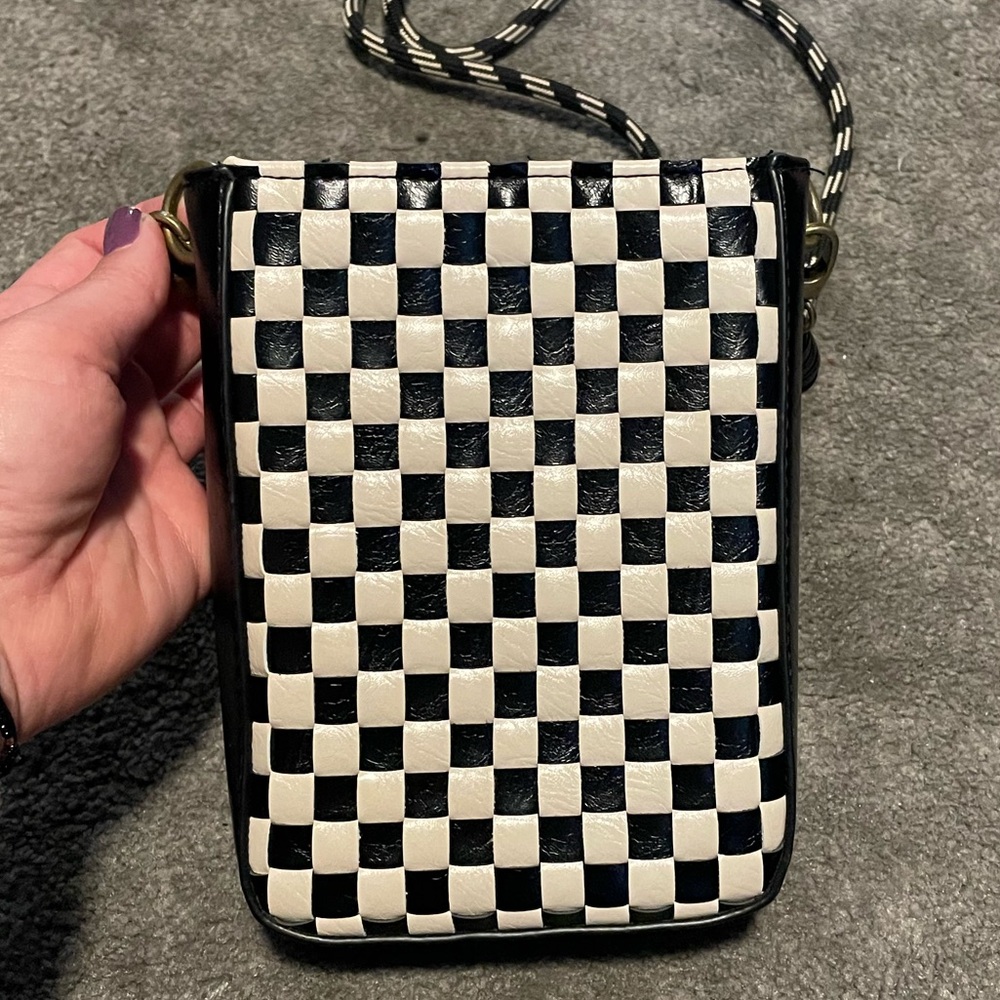 Universe Thread checkered purse